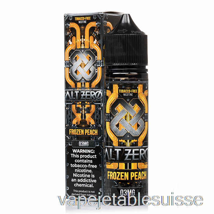 Vape Suisse Pêche Glacée - Alt Zéro - 60ml 6mg